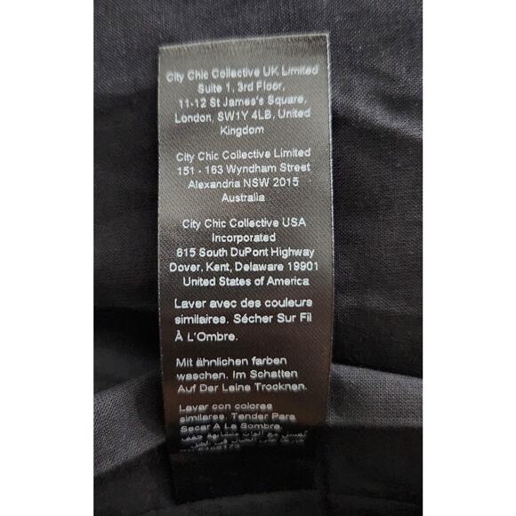 City Chic Refinity Mini Skirt Boab Print Brown Limited Edition Size 14 New - Picture 9 of 10